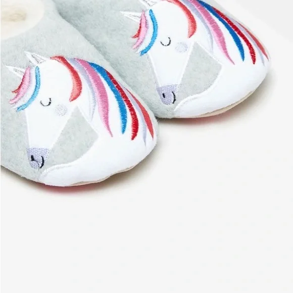 NWT Joules Horse 🐴  Felt Slippers - Picture 5 of 6